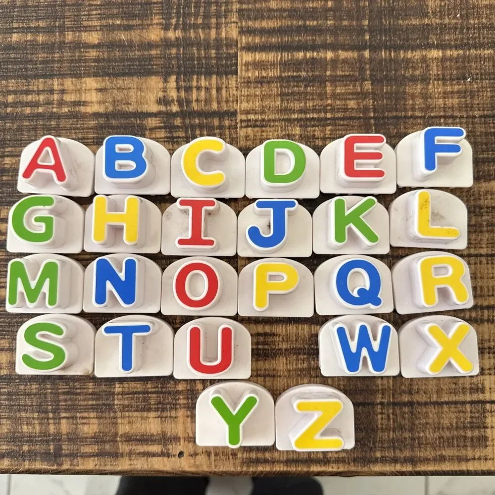Leap Frog Letter Factory Replacement 25 Alphabet Letters Missing Letter V